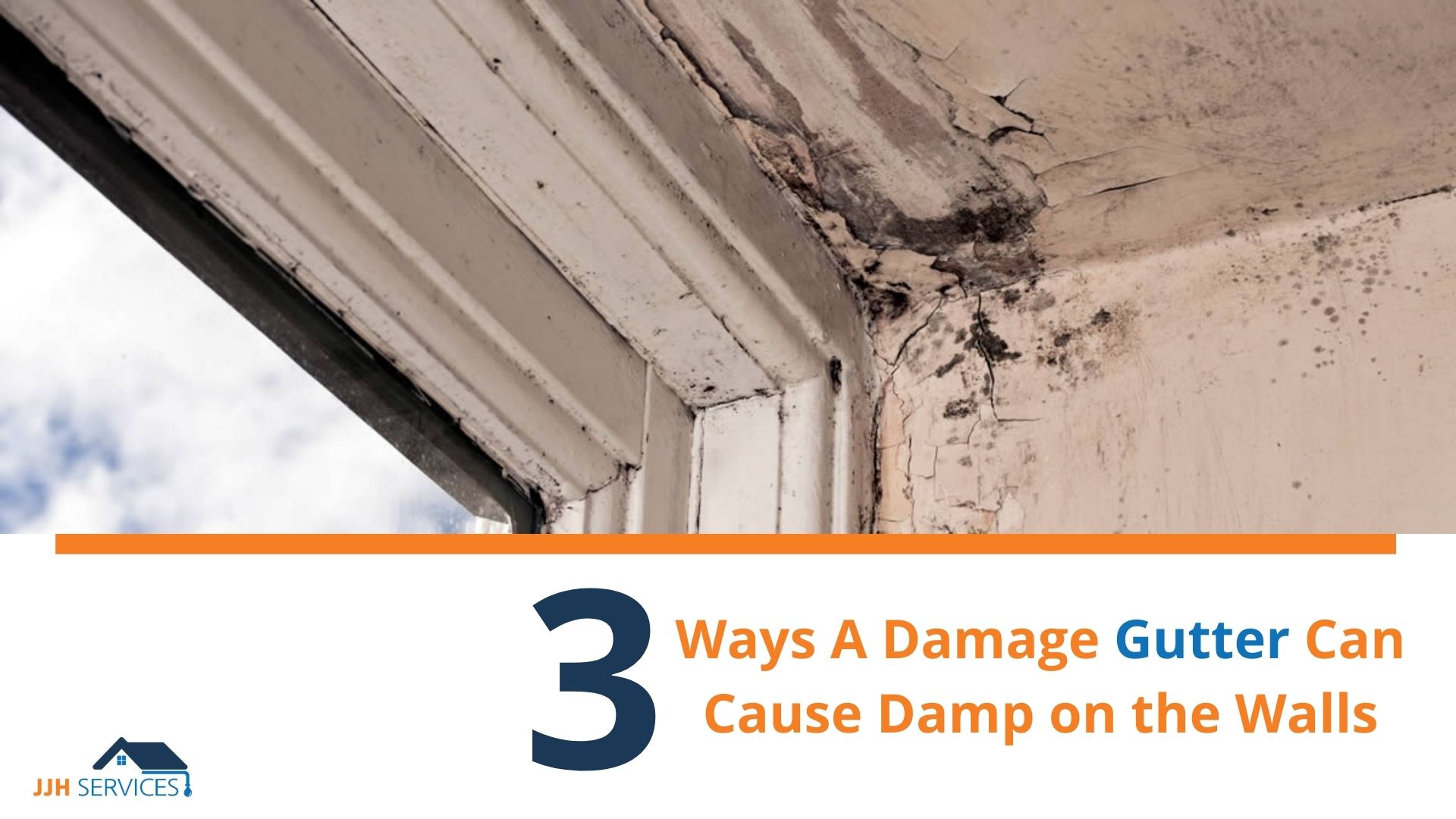 3 Ways A Damage Gutter Can Cause Damp on the Walls